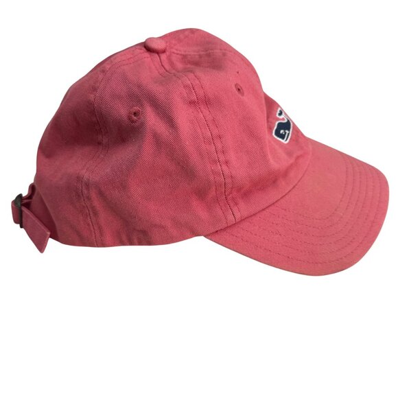 Vineyard Vines Hat Whale Logo Baseball Cap Adjustable Strap Cotton - Picture 2 of 7